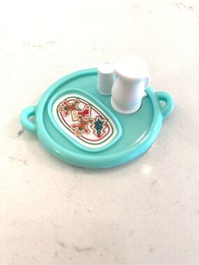 Peppa Pig Christmas Holiday Tray Accessory Gingerbread Cookies Milk Replacement